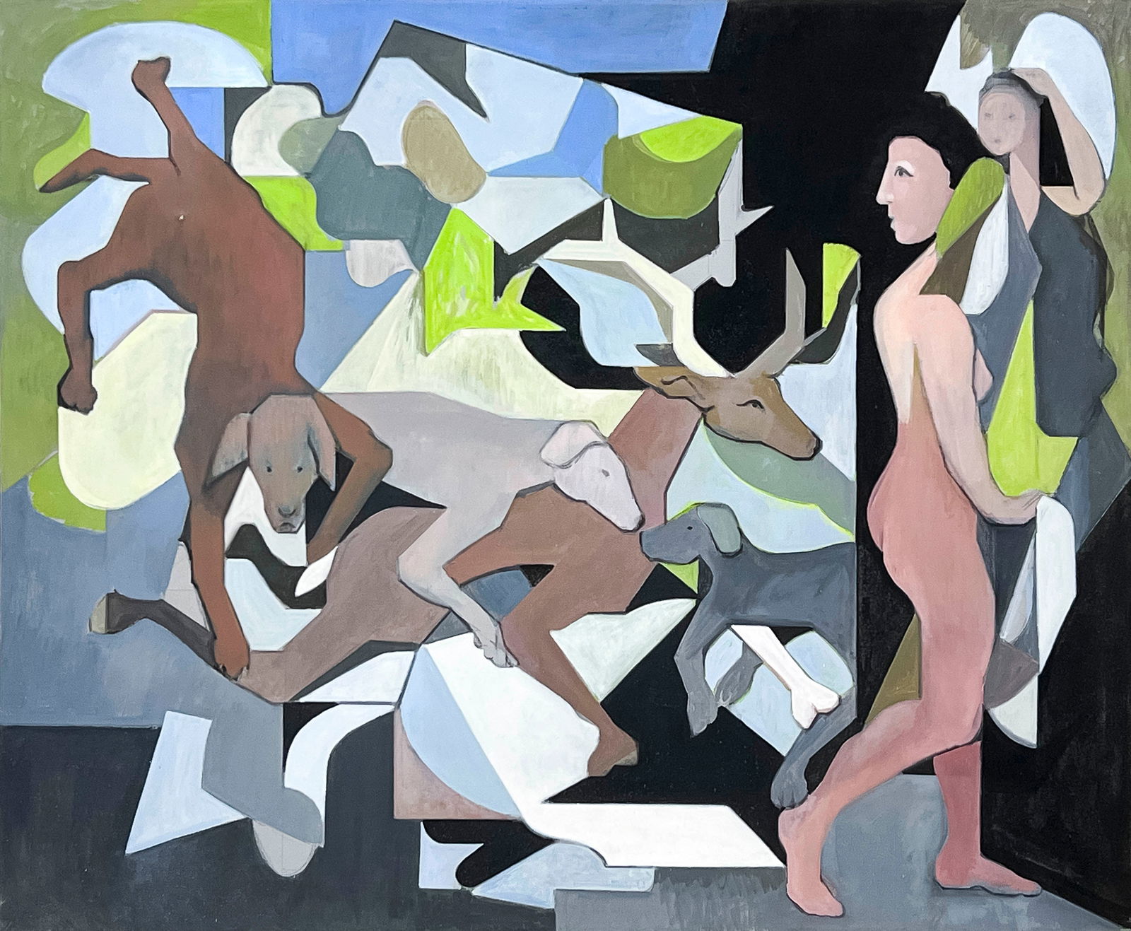 Leonard Alberts - Untitled (Figures and Animals) (1 of 4)