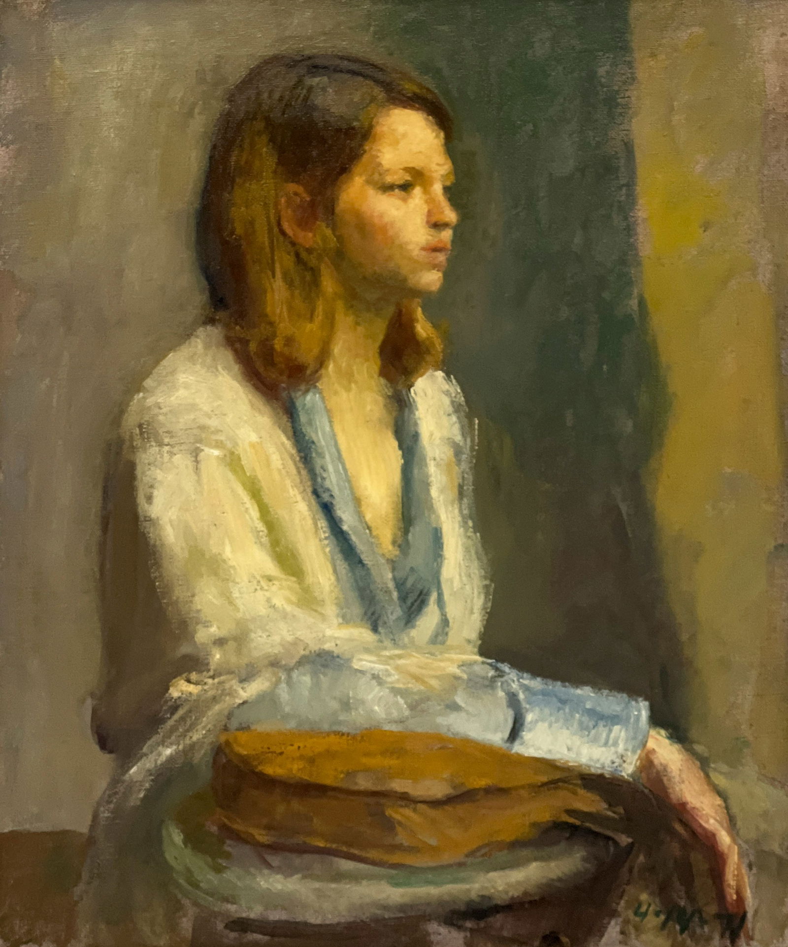 Albert Bela Bauer - Portrait of a Woman (1 of 4)