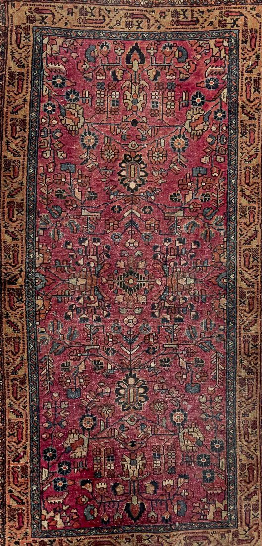 Red Persian Heriz Carpet (1 of 4)