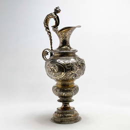 Victorian Sterling Silver Ewer