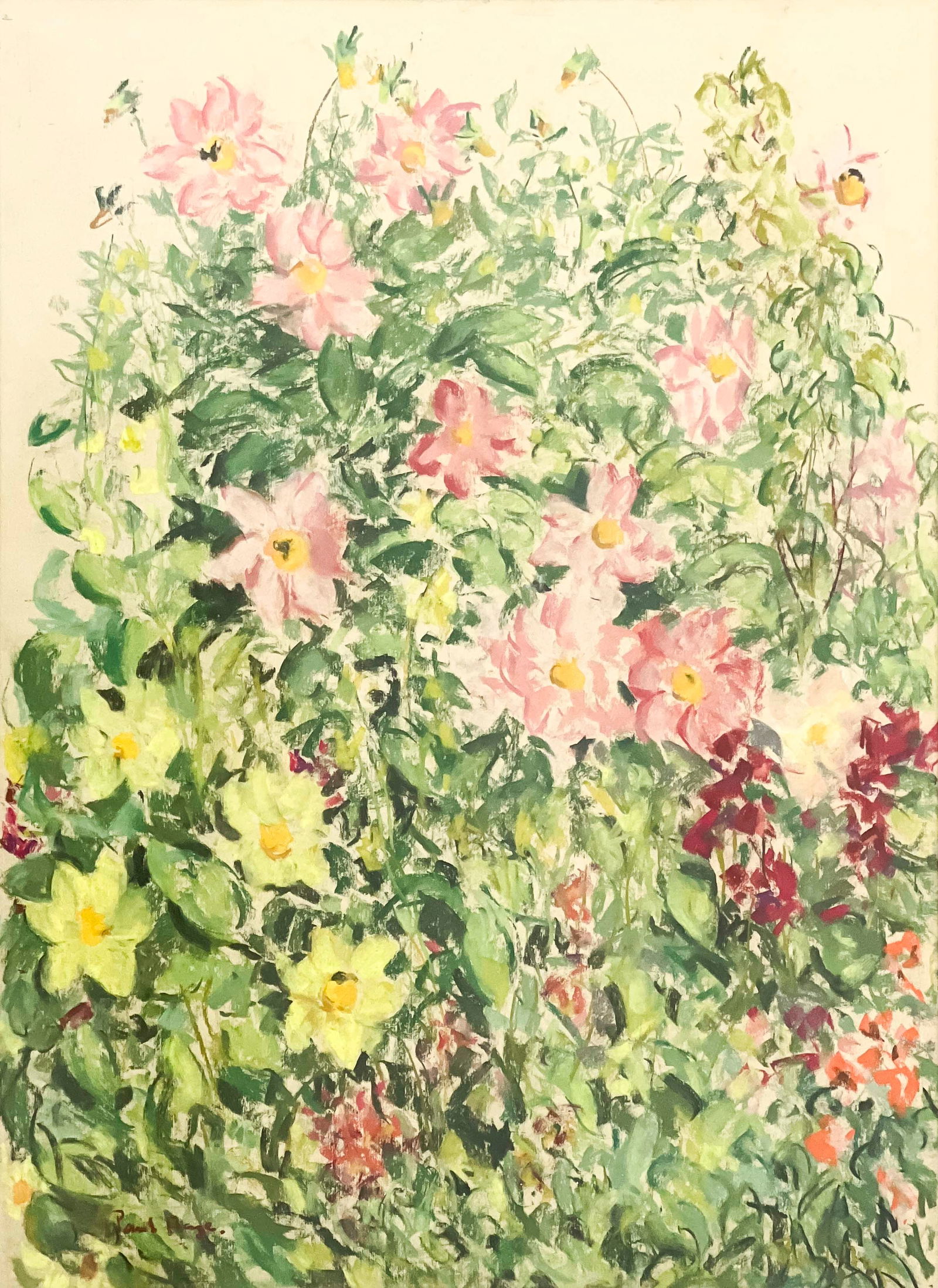 Paul Lucien Maze - Untitled (Floral Garden) (1 of 4)