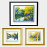 Tadashi Asoma - Woodland Lake Scenes, Group of 3