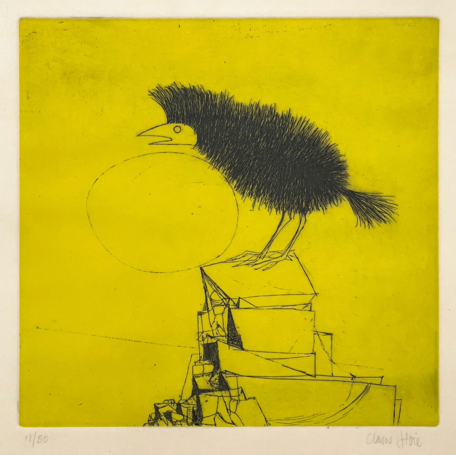 Claus Hoie - Untitled (Bird) (1 of 3)