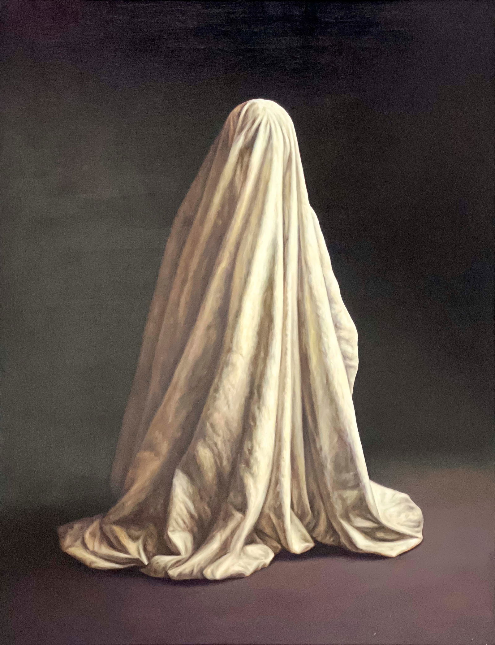 Dan Witz - Untitled (Draped Figure) (1 of 4)