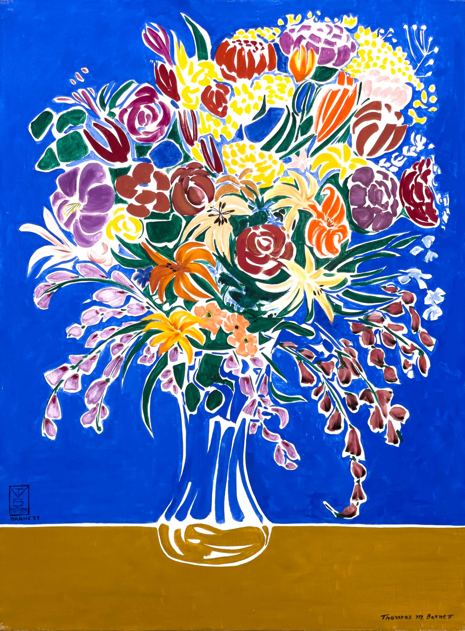Thomas Barnett - Untitled (Vase of Flowers) (1 of 4)