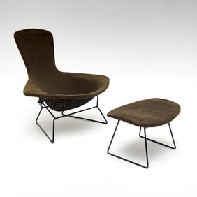 Harry Bertoia - Bird Lounge Chair with Ottoman