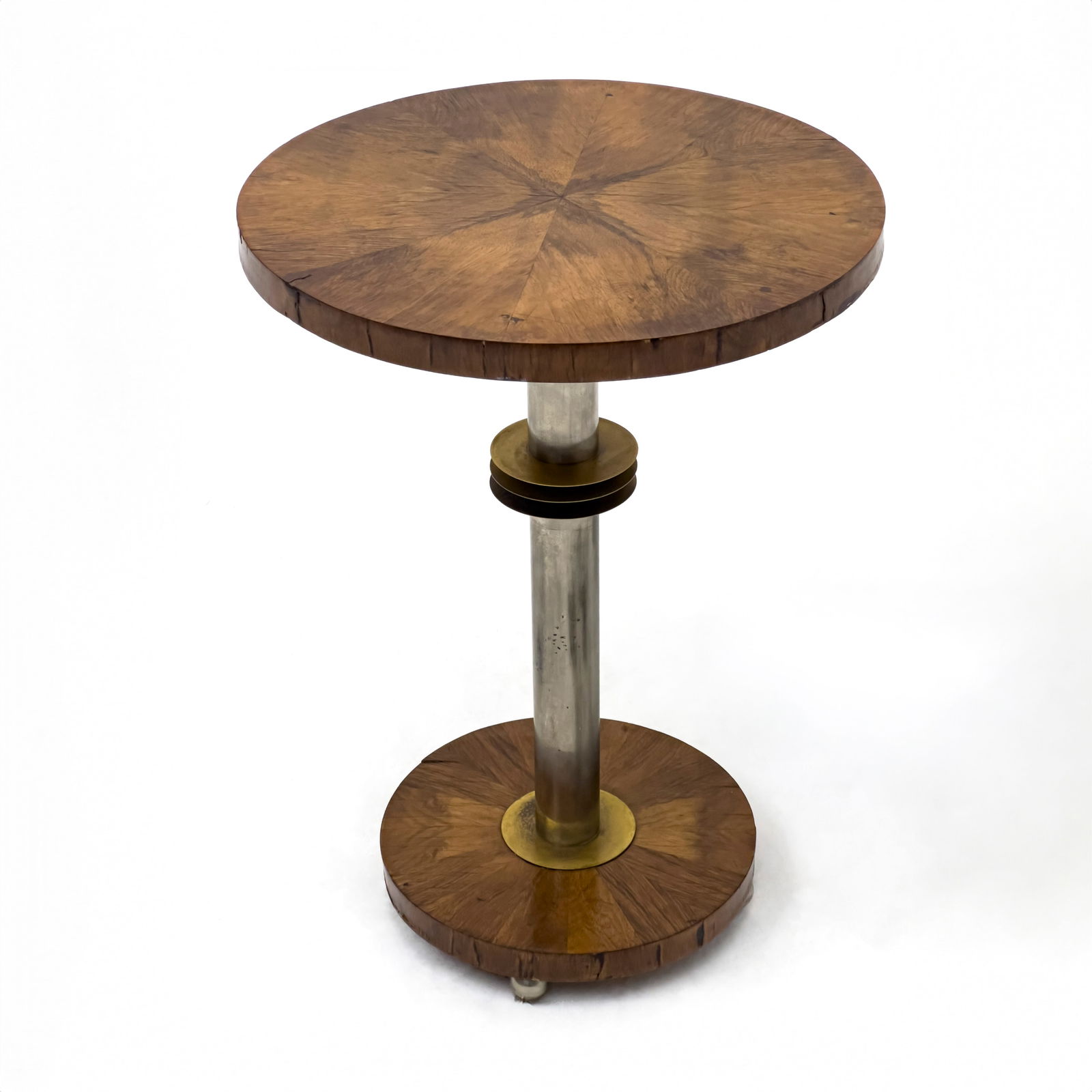 Art Deco Machine Age Pedestal Table (1 of 4)