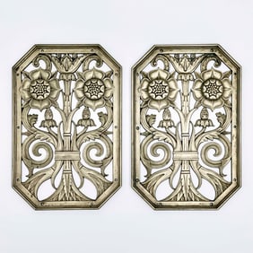 Decorative Grates, Pair