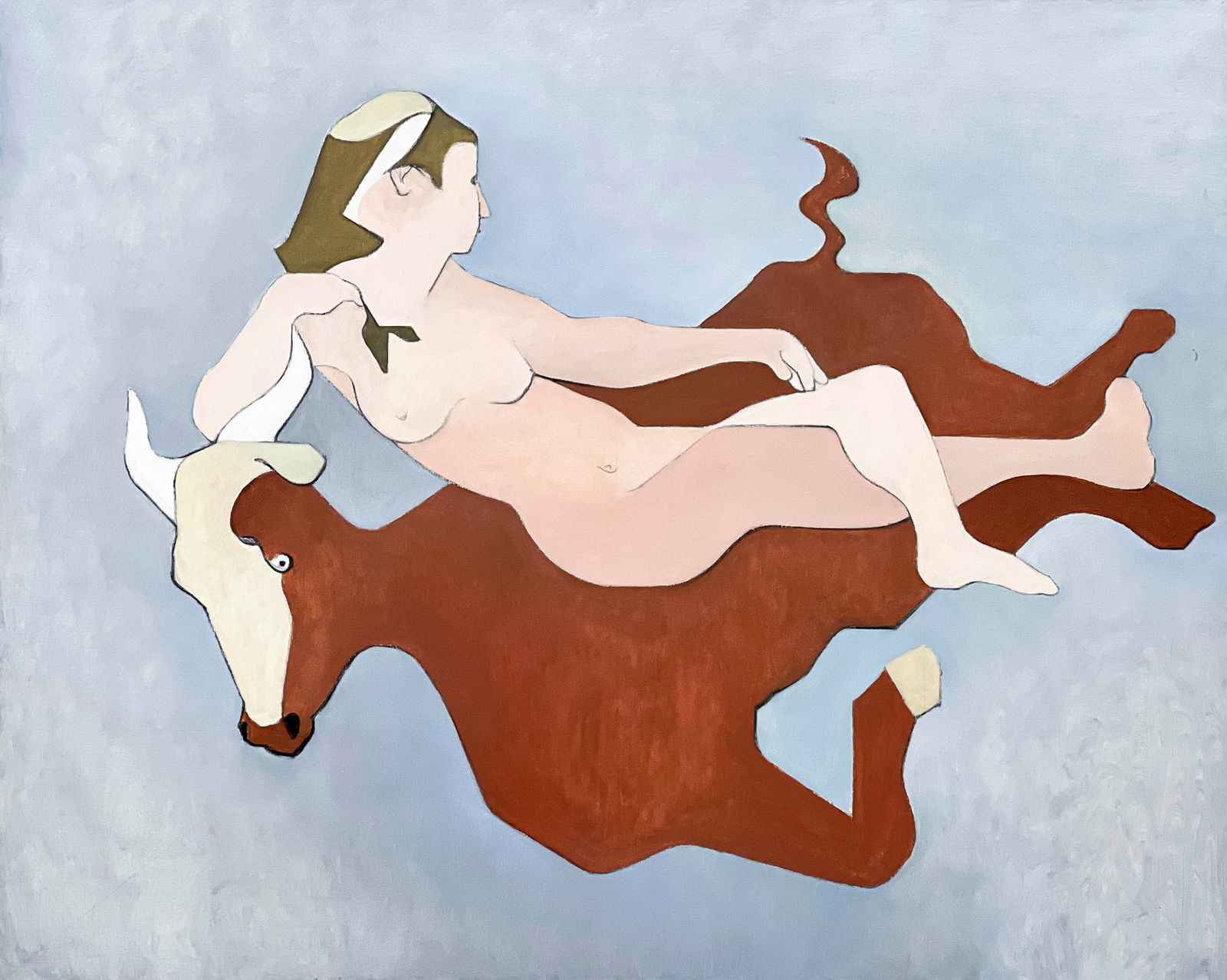 Leonard Alberts - Untitled (Women on Bull) (1 of 4)