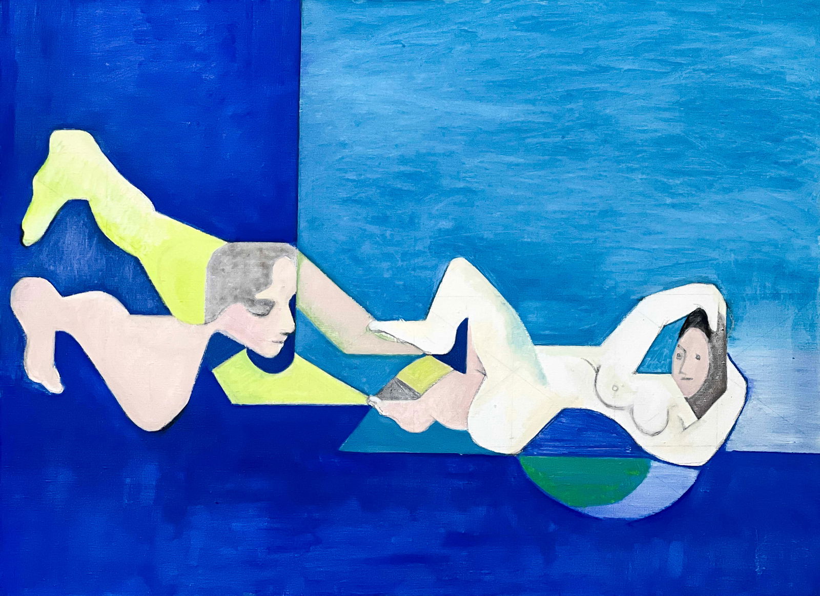 Leonard Alberts - Untitled (Figures Lying) (1 of 4)