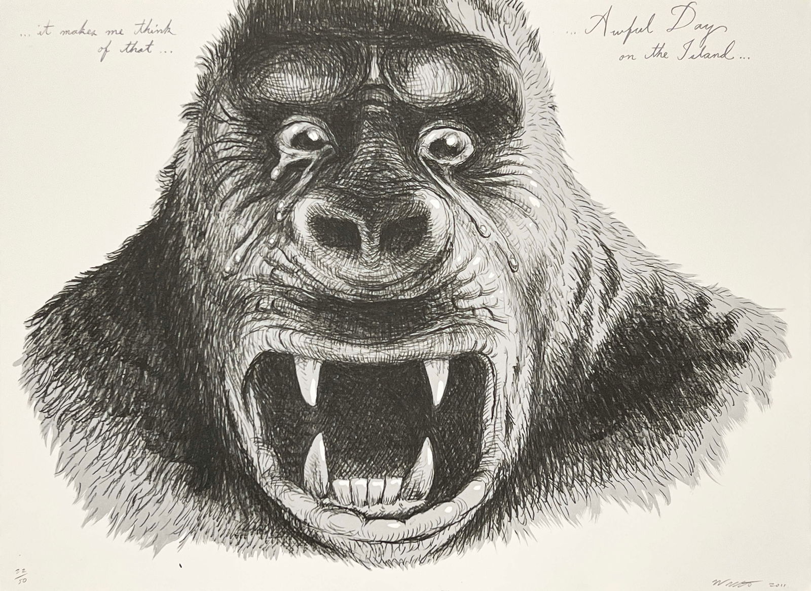 Walton Ford - It Makes Me Think of the Awful Day on the Island (1 of 4)