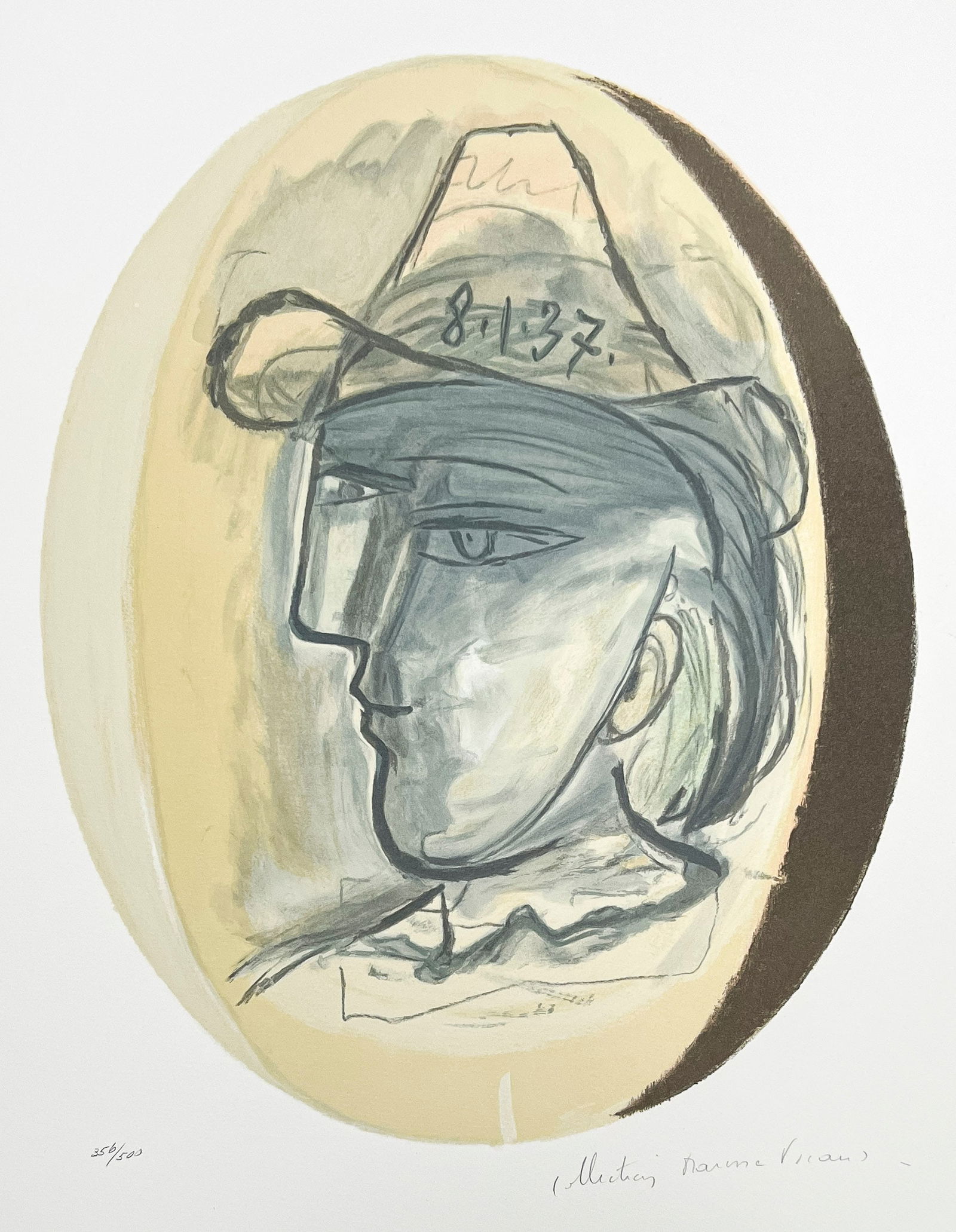 after Pablo Picasso - Tete (1 of 5)