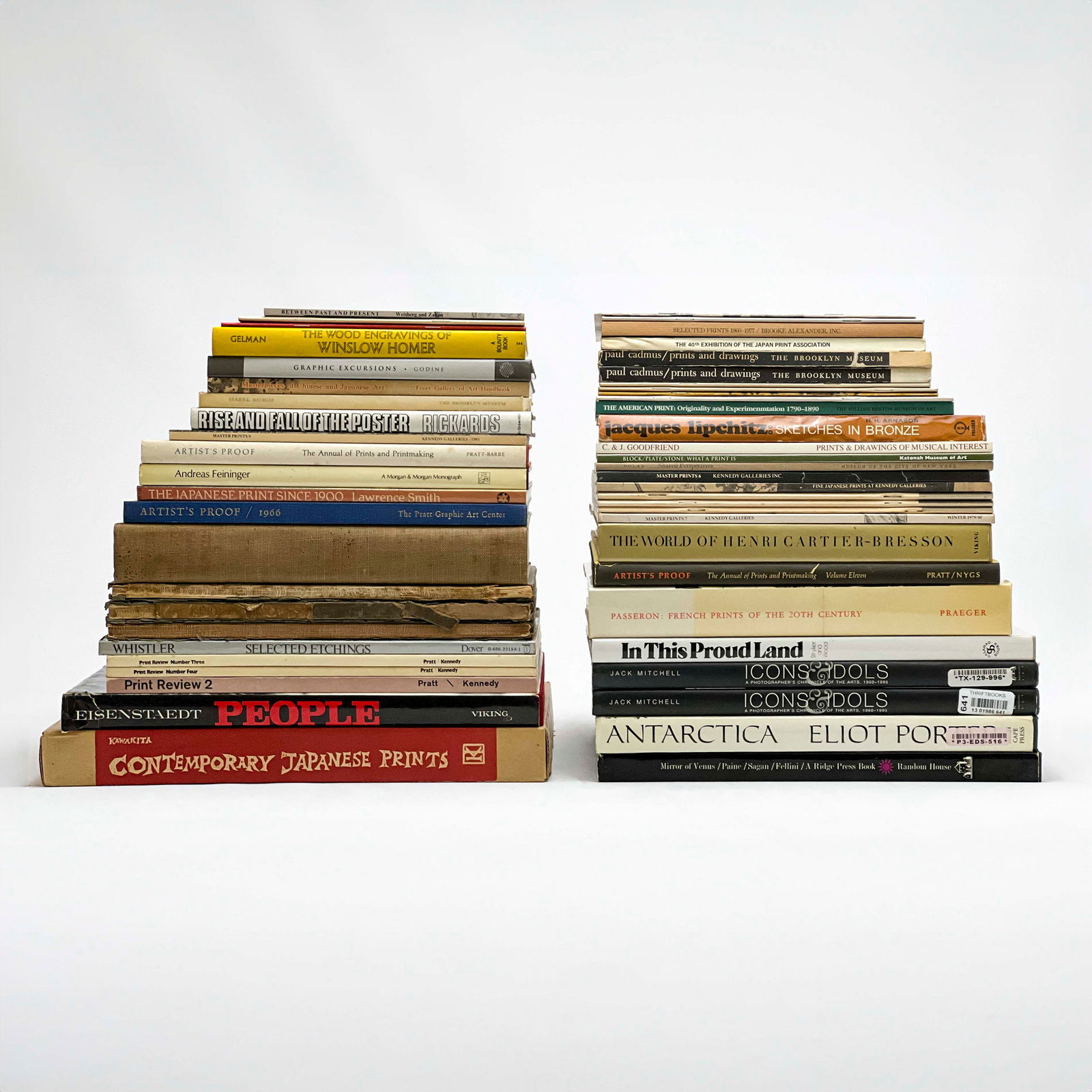 Collection of Photography and Prints Books, Group of 53 (1 of 8)