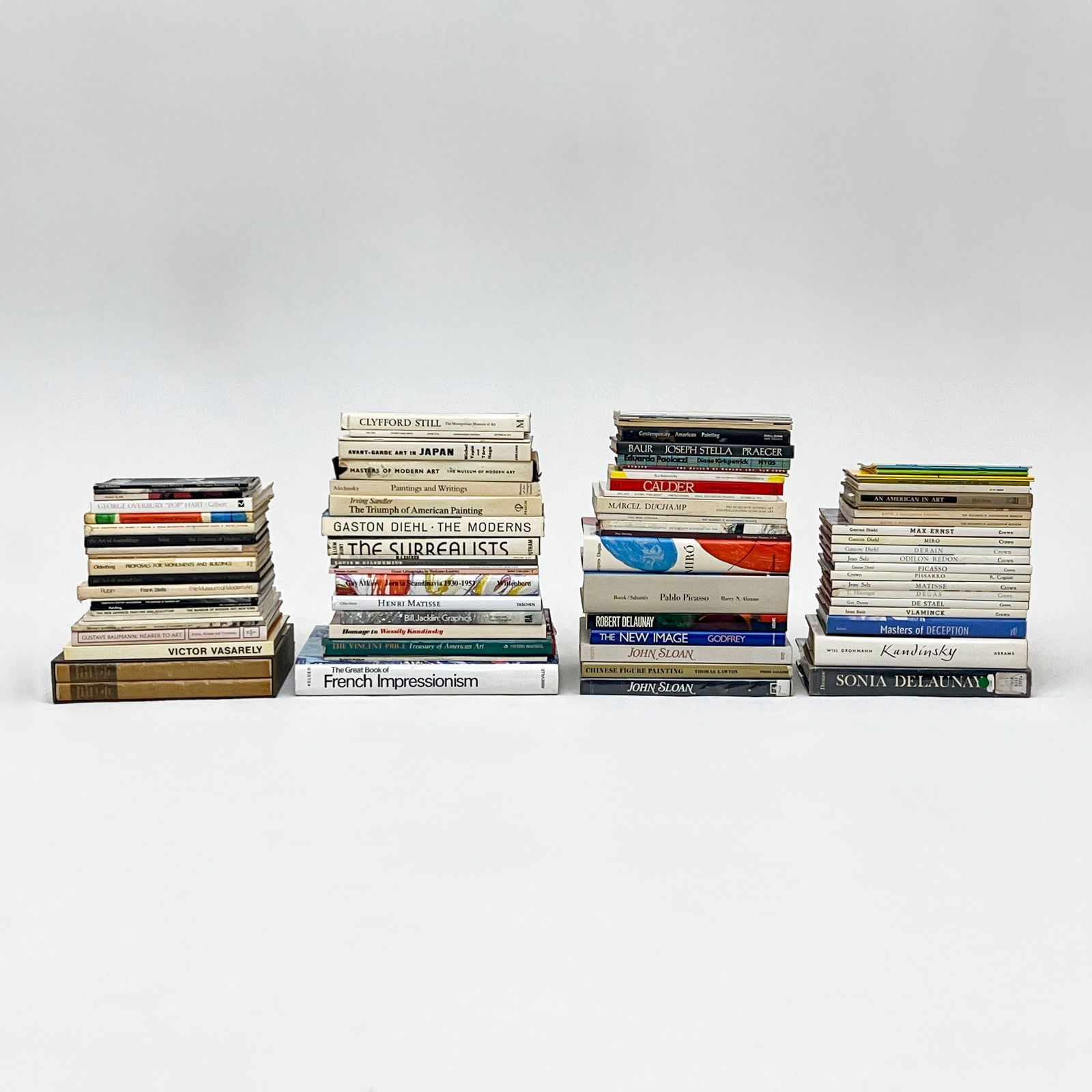 Collection of 19th and 20th Century Art Books, Group of 91 (1 of 7)