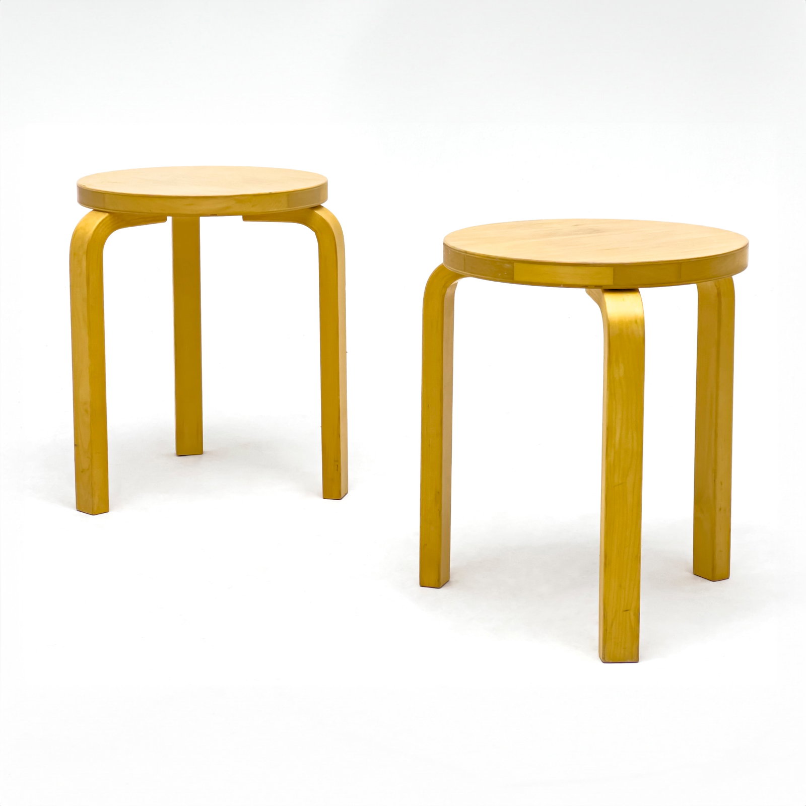 Alvar Aalto - ICF Stools 60, Set of 2 (1 of 5)