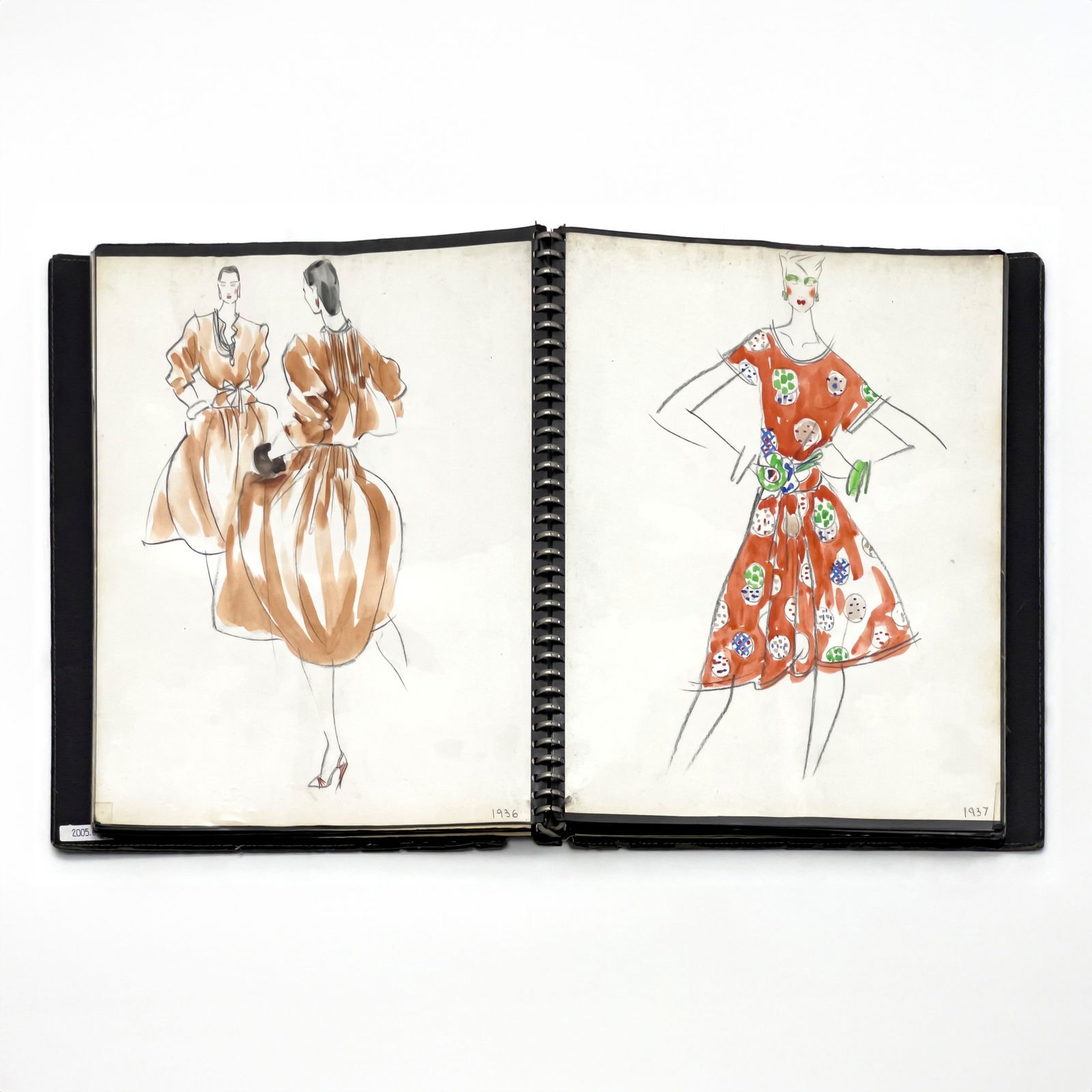 Jesper Nyeboe - Spring 1983, Portfolio for Geoffrey Beene (1 of 4)