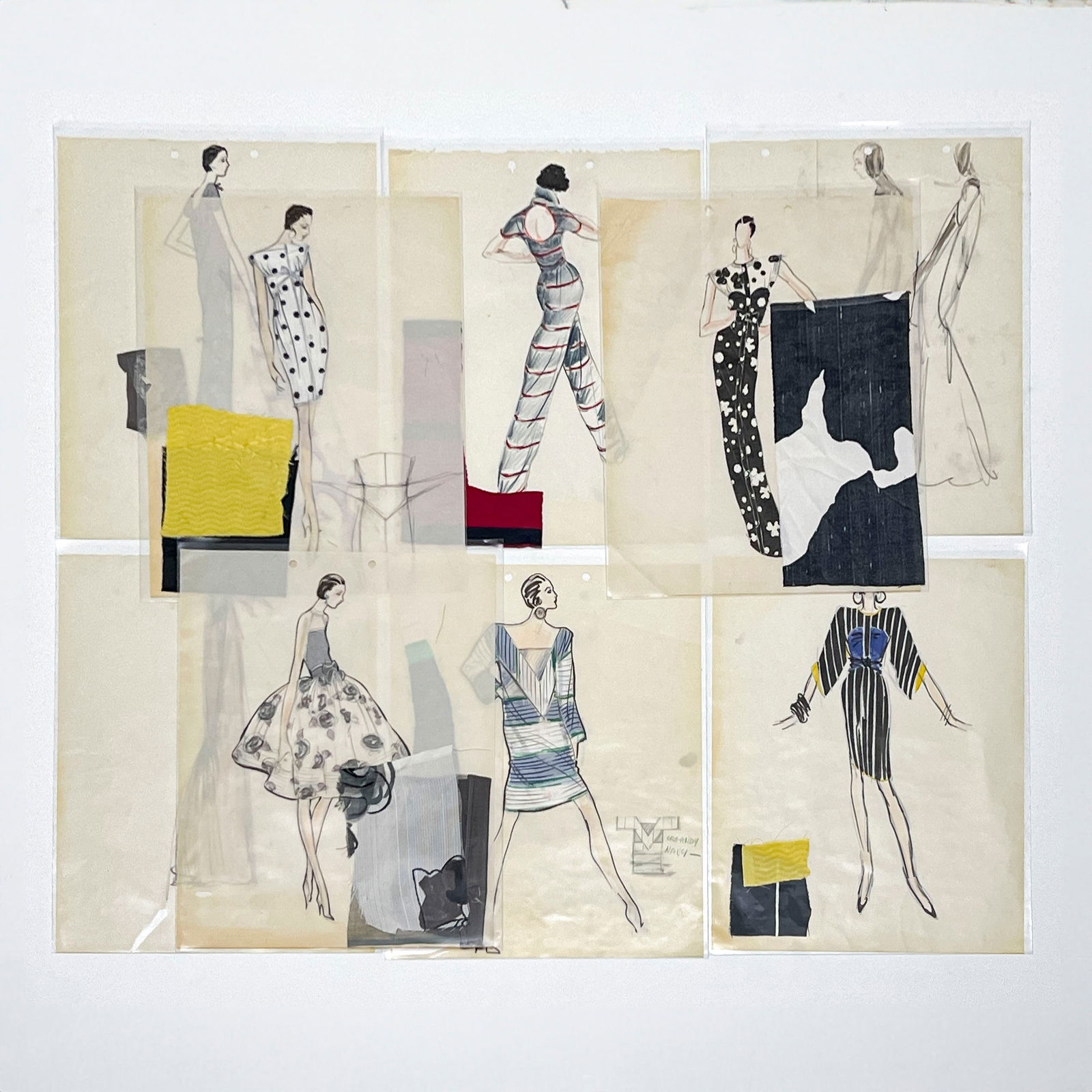 Jesper Nyeboe - 9 Illustrations for Geoffrey Beene (1 of 4)