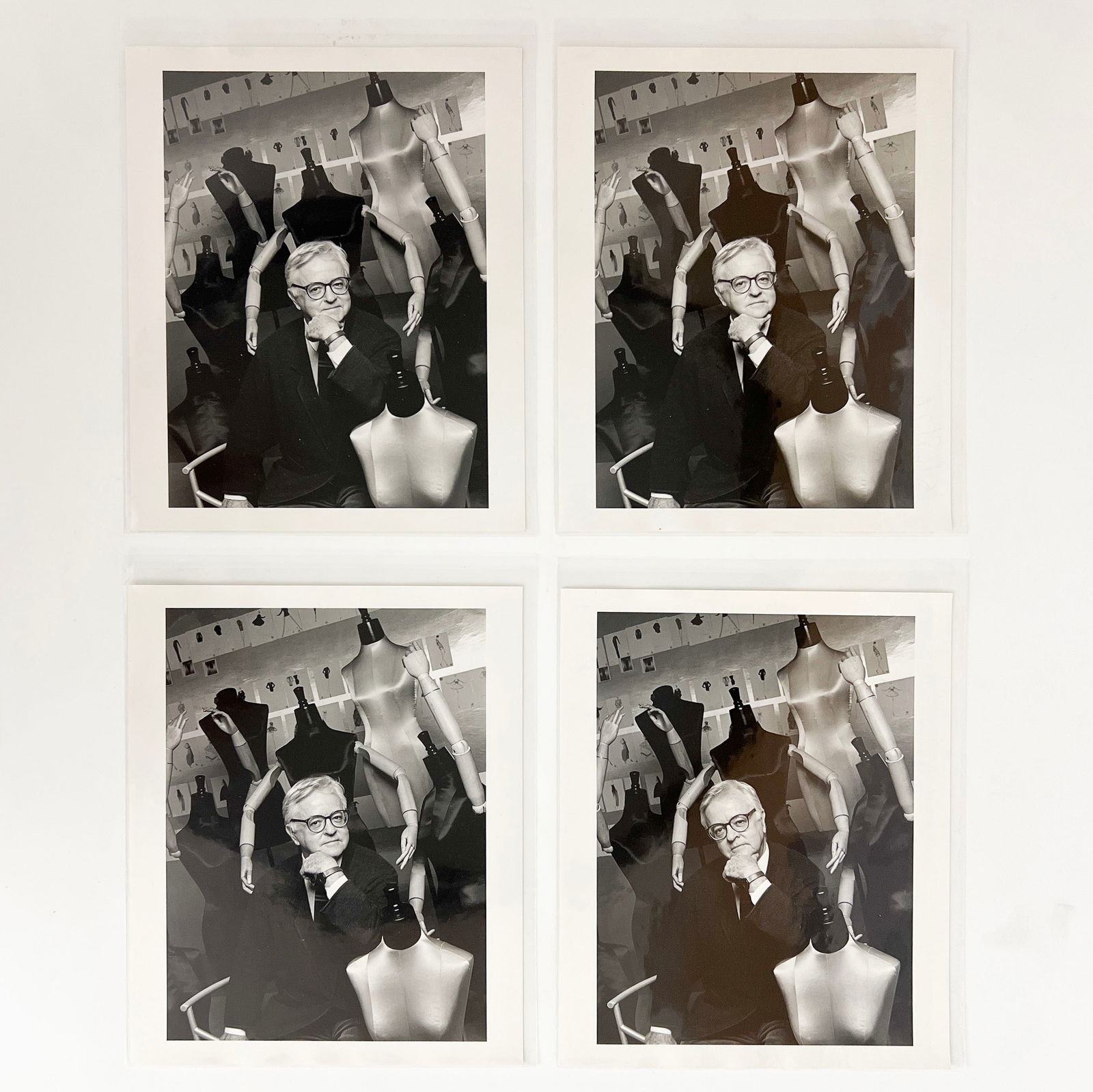 Steven Caras - Portraits of Geoffrey Beene, Group of 4 (1 of 4)
