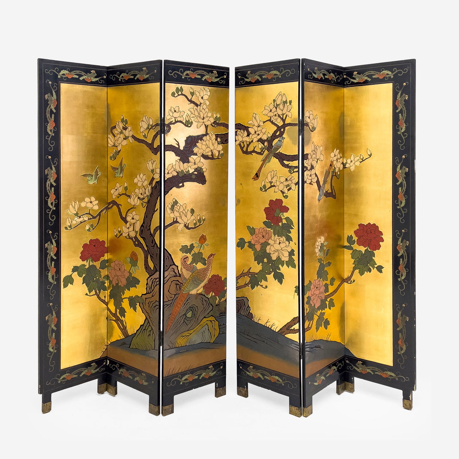 Six Panel Asian Screen (1 of 4)