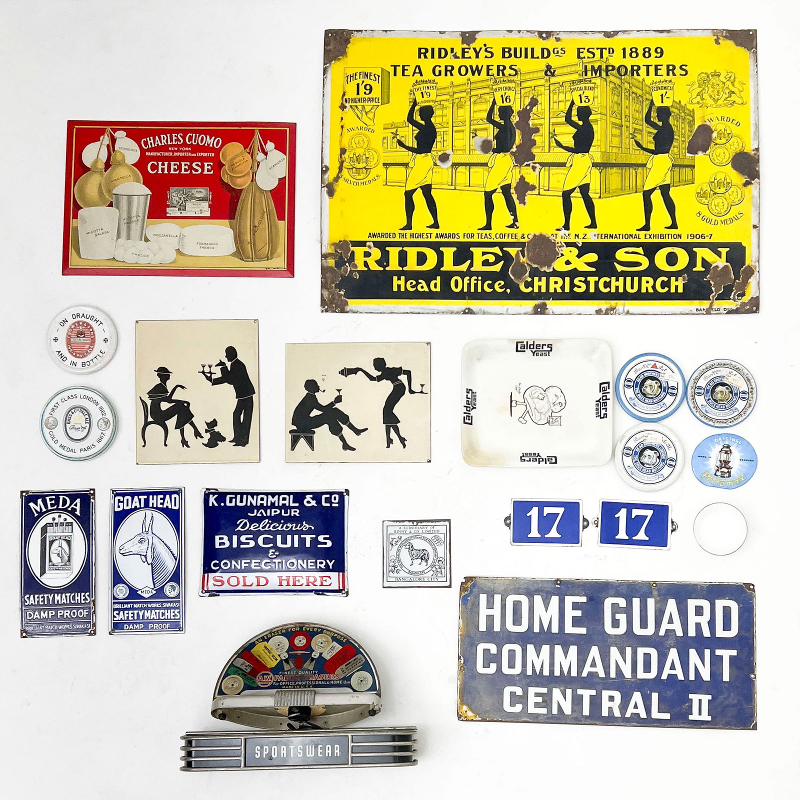 Advertising Signs and Articles, Group of 21 (1 of 4)