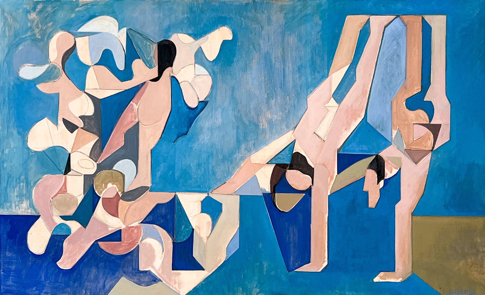 Leonard Alberts - Untitled (Bathers) (1 of 4)
