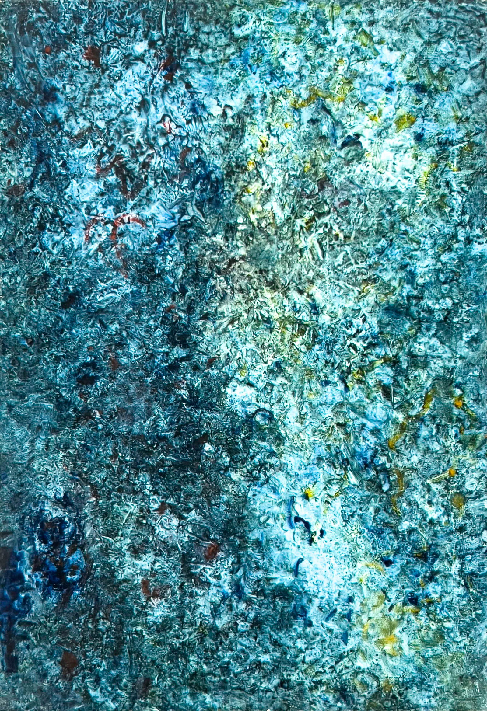 Martha McKay - Untitled (Blue Green Composition) (1 of 3)