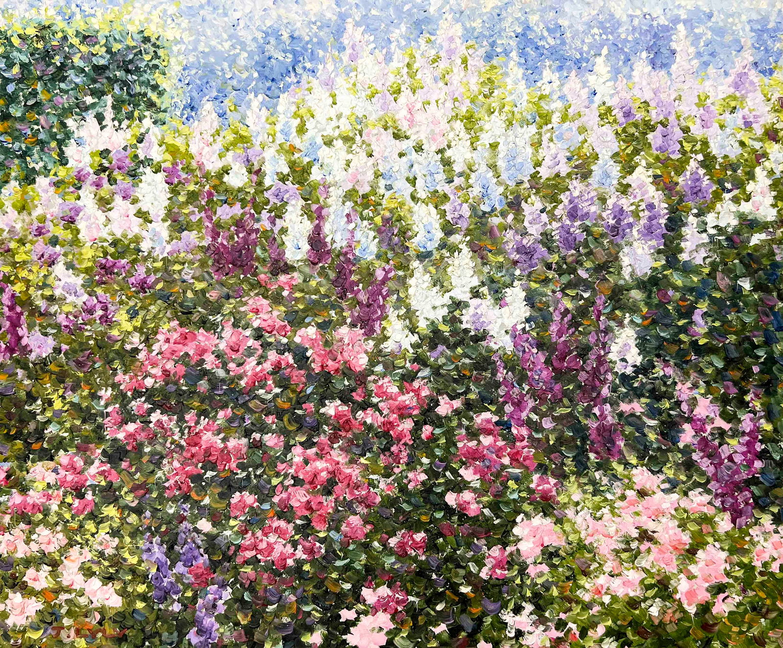 Joanna Lyly Wang - Untitled (Flower Garden) (1 of 4)