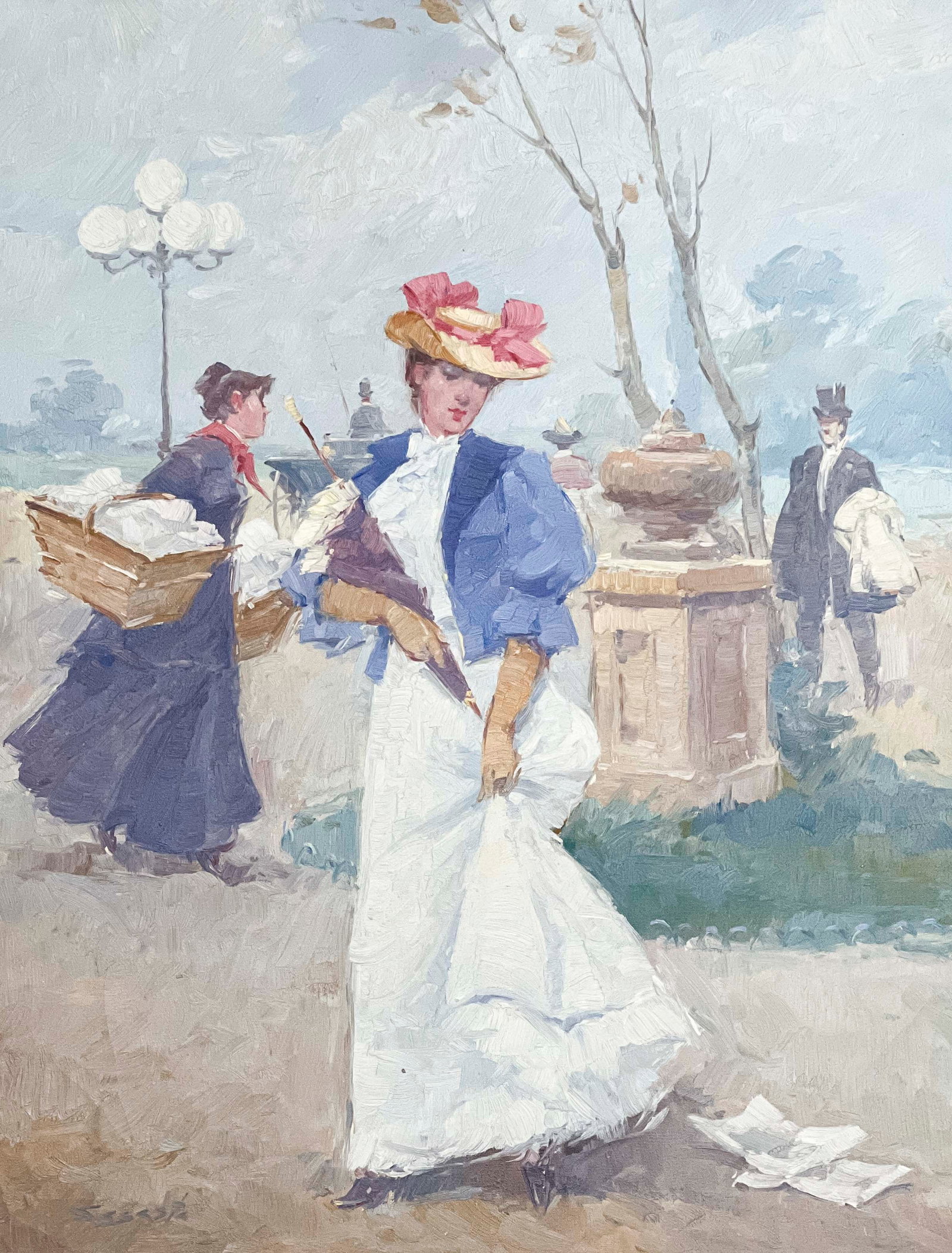 Luis Sagasta - Untitled (Street Scene) (1 of 4)