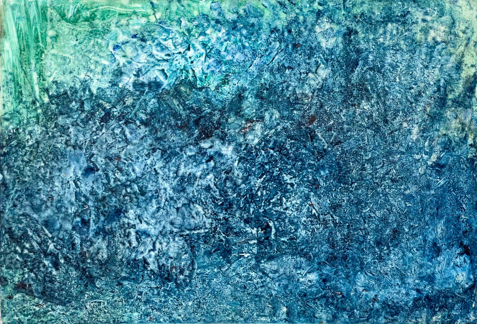 Martha McKay - Untitled (Blue Green Composition) (1 of 3)