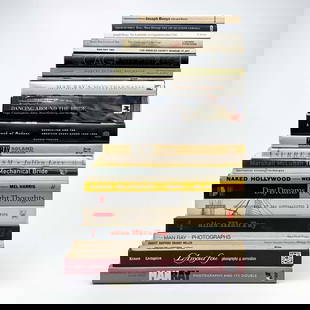Collection of Avant-garde Books, Group of 26: Lot 120 Collection of Avant-garde Books, Group of 26 comprising volumes on Man Ray, Marcel Duchamp, Joseph Beuys, John Cage, Joseph Cornell, photography and surrealism, among others largest: 12 1/4 x