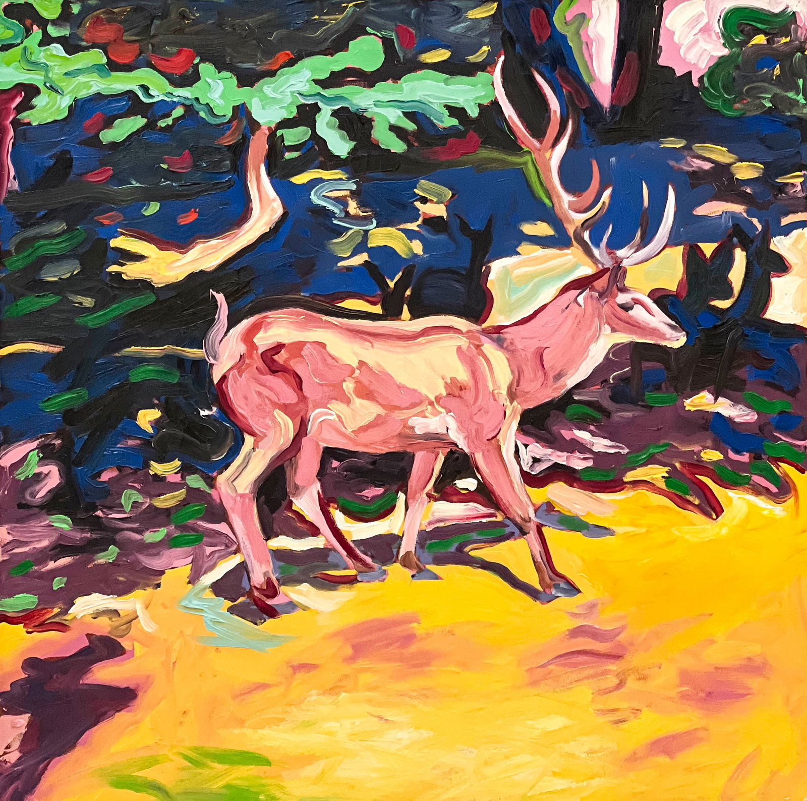 Janet Cooling - Untitled Painting (Buck) (1 of 4)