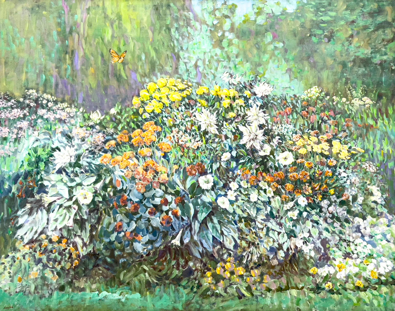Hazard Durfee - Untitled (Flower Garden) (1 of 4)
