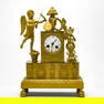 French Empire Ormolu Mantle Clock