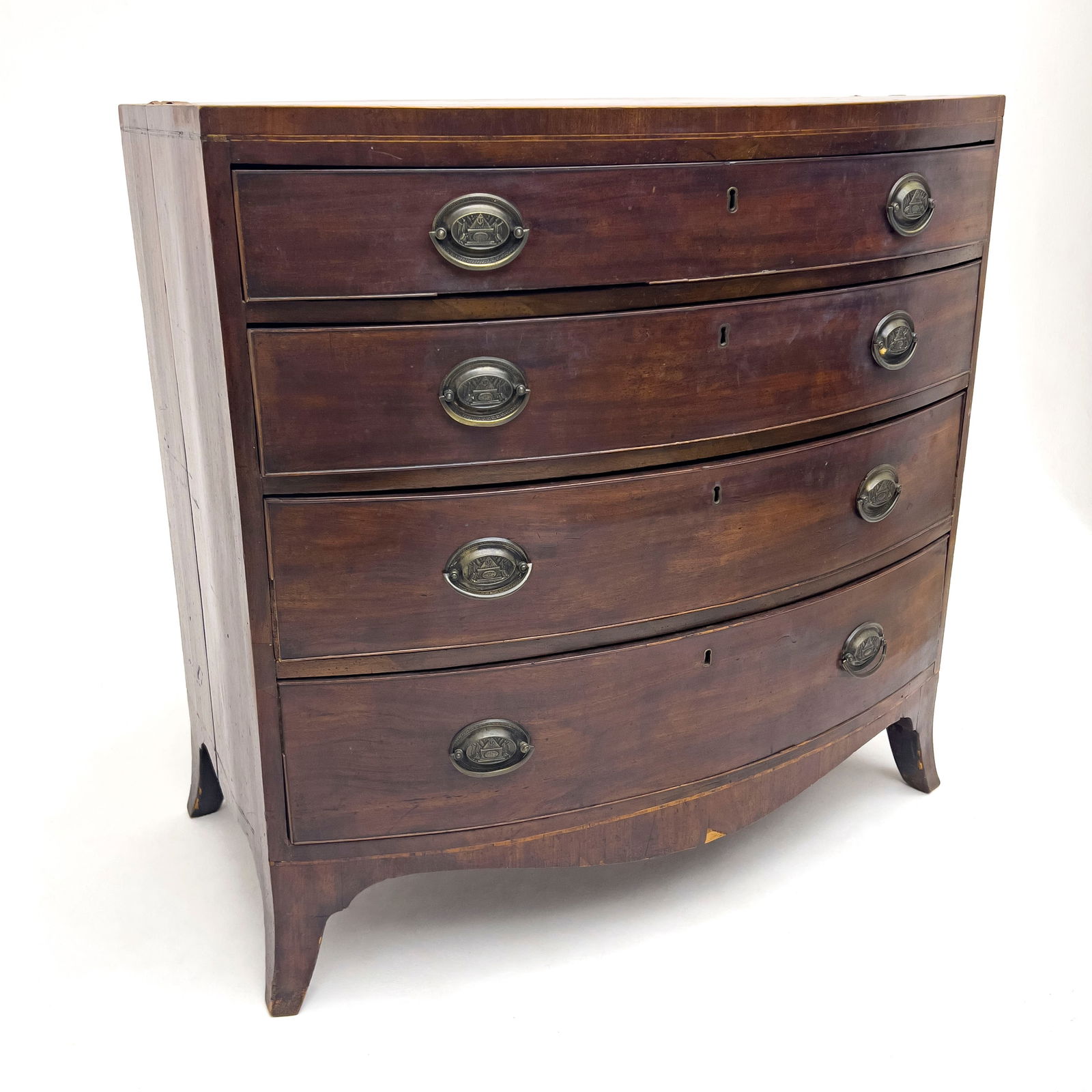 Georgian Chest with Trafalgar Pulls (1 of 8)