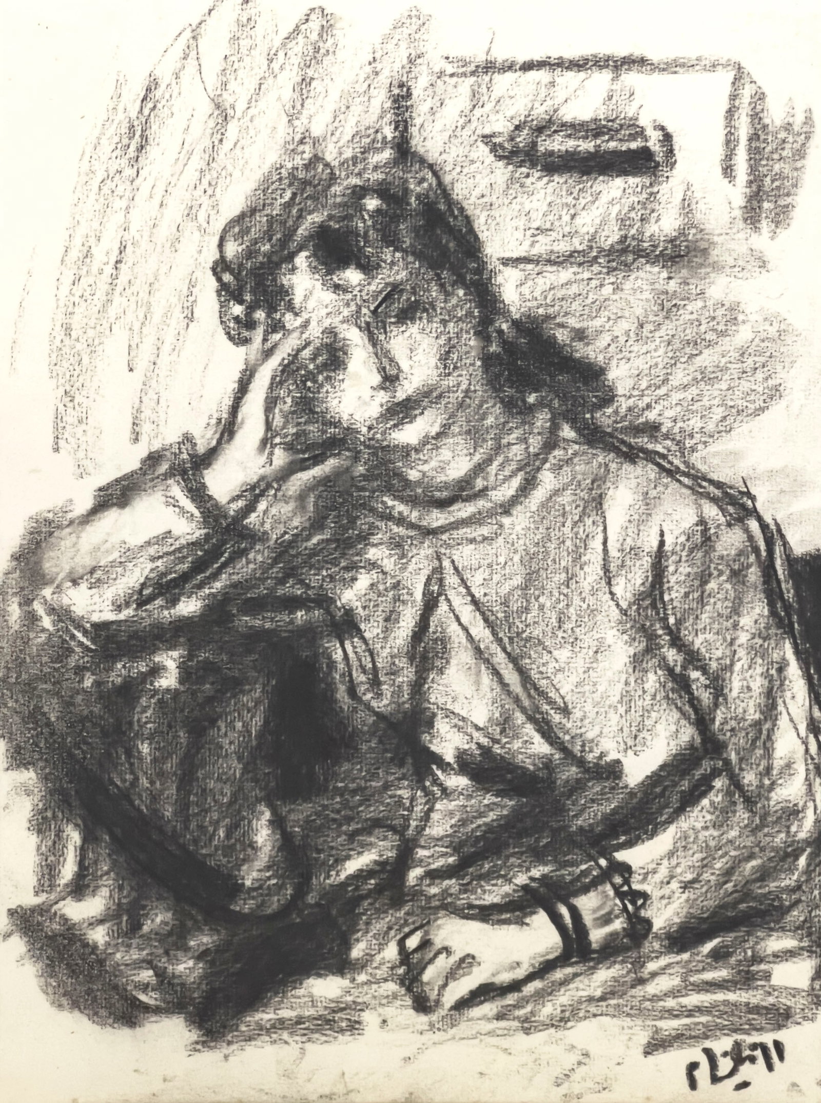 Robert J. Phillips - Untitled (Portrait of a Woman) (1 of 5)