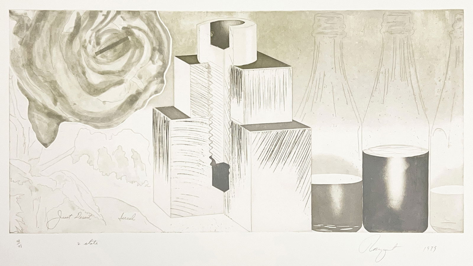 James Rosenquist - Just Desert (2nd State) (1 of 5)