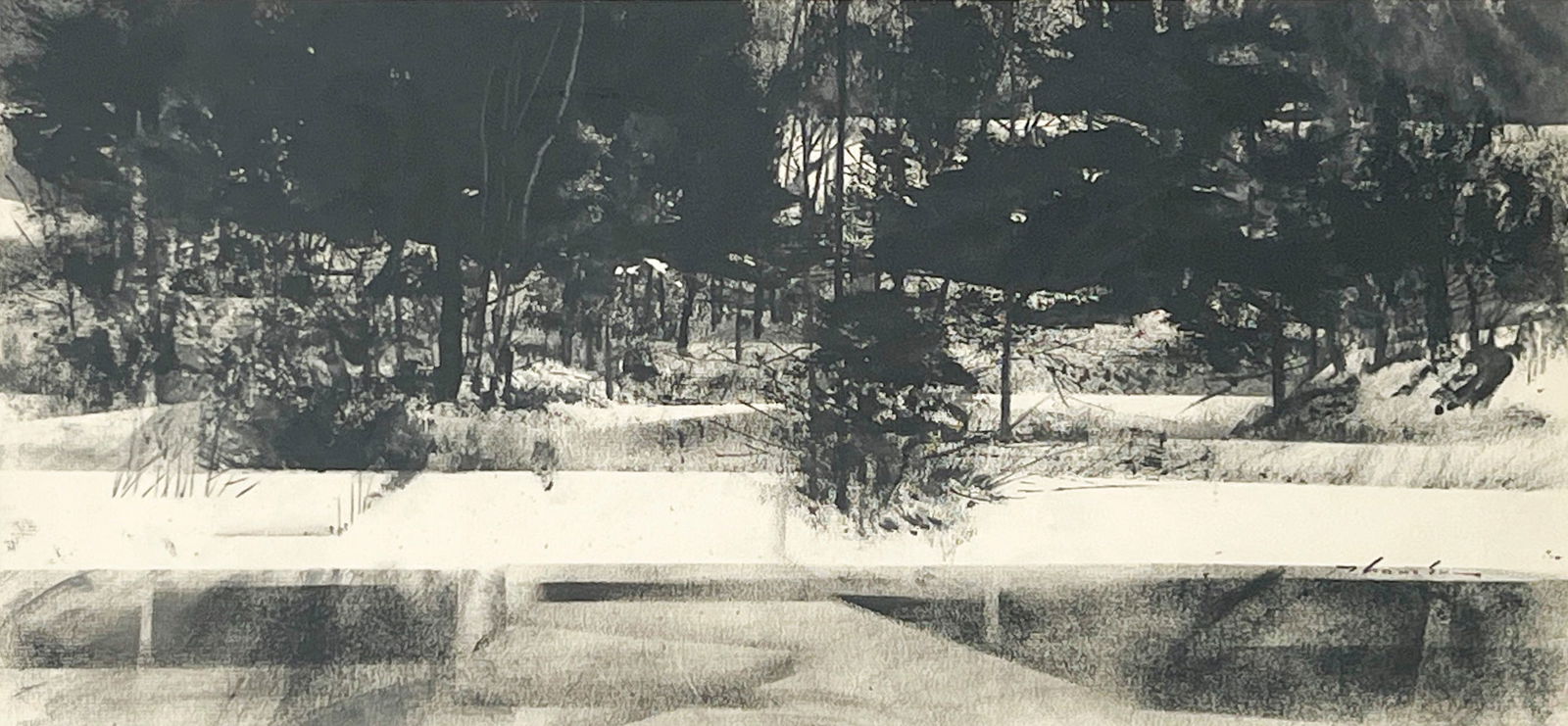 William Thomson - Landscape Drawing (1 of 4)