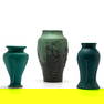 Pewabic Pottery - Vases, Group of 3