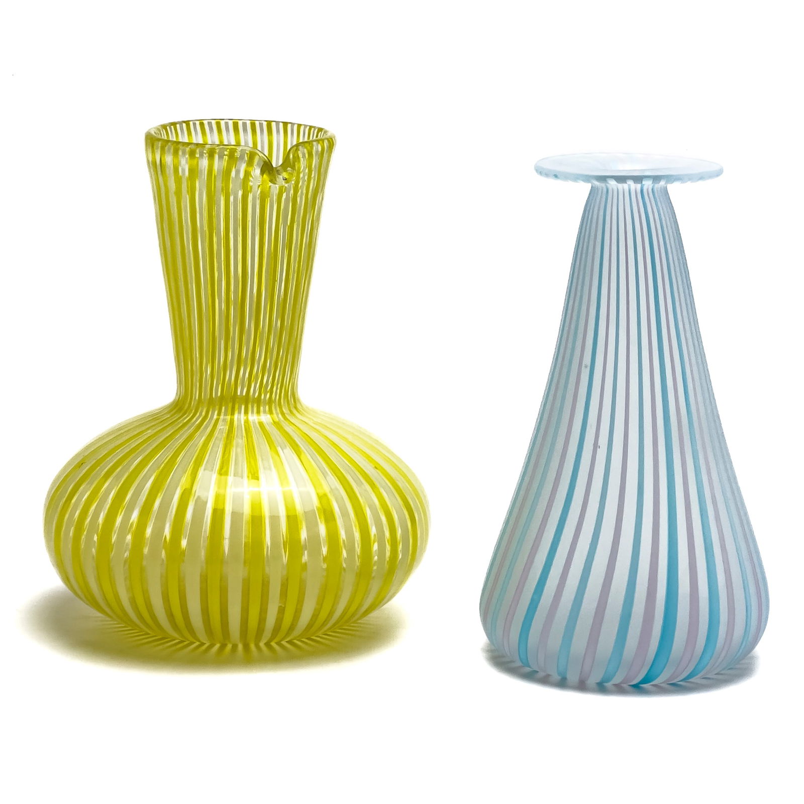 A Canne Murano Glass Vases, Group of 2 (1 of 4)
