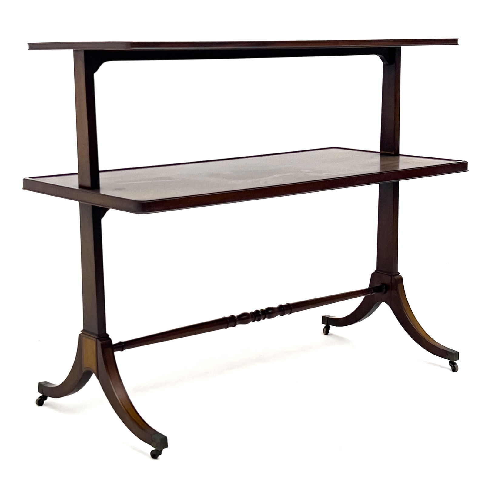 Beacon Hill - Two-Tiered Mahogany Server (1 of 6)