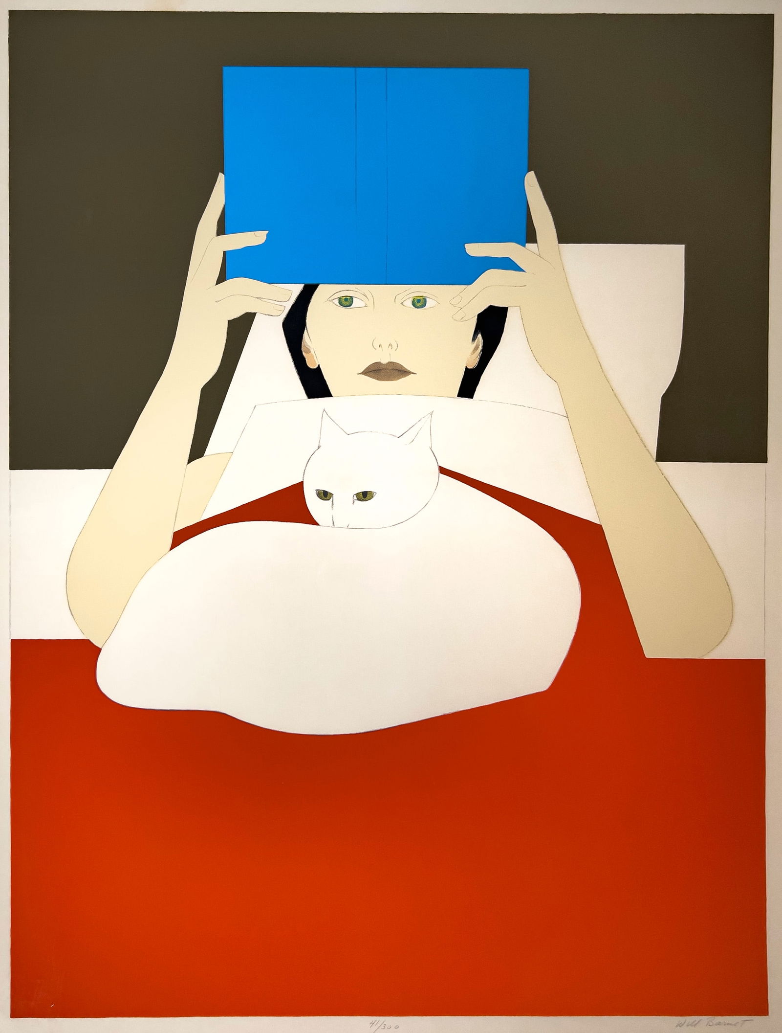 Will Barnet - Woman Reading (1 of 3)
