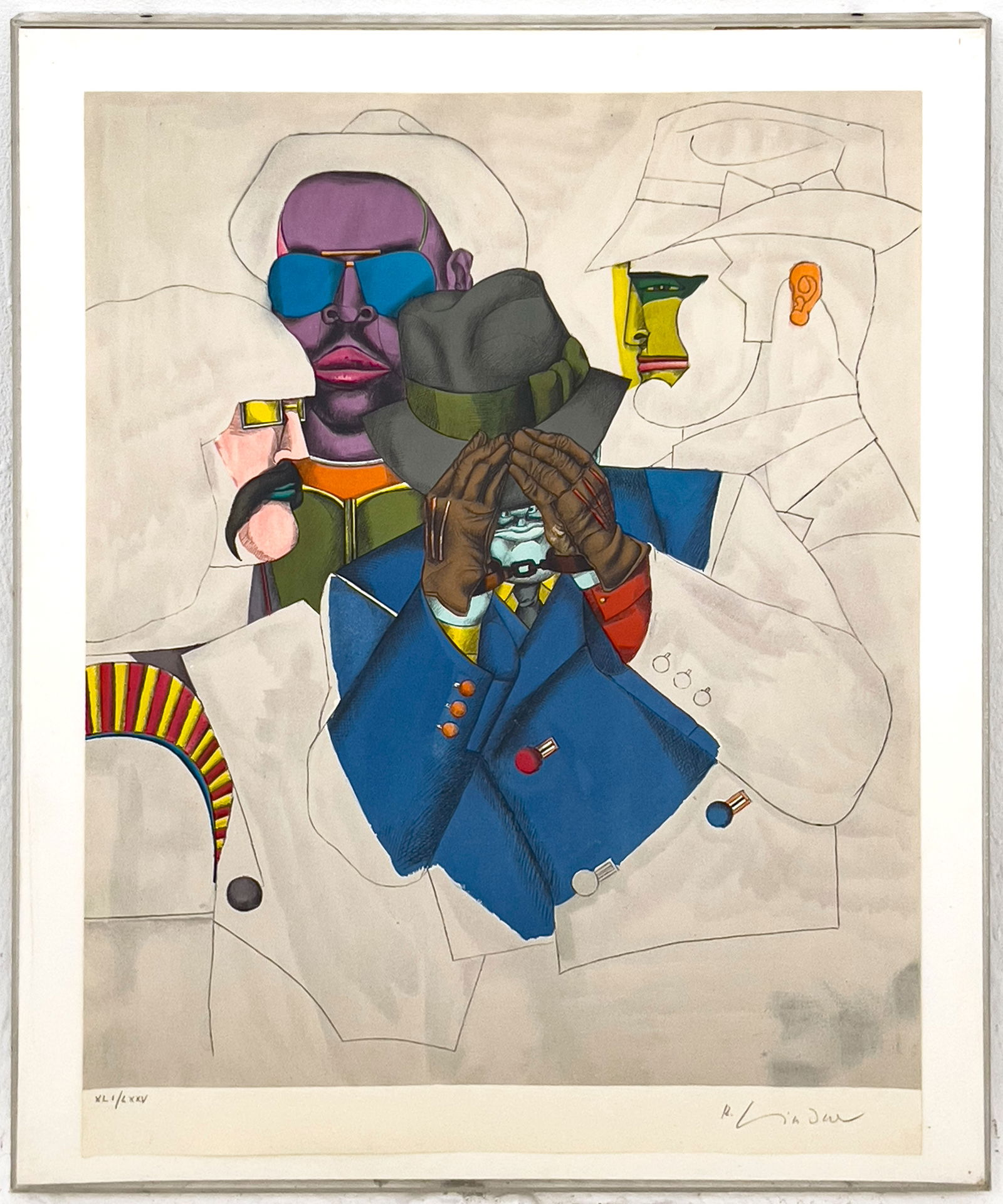 Richard Lindner - New York Men (1 of 2)