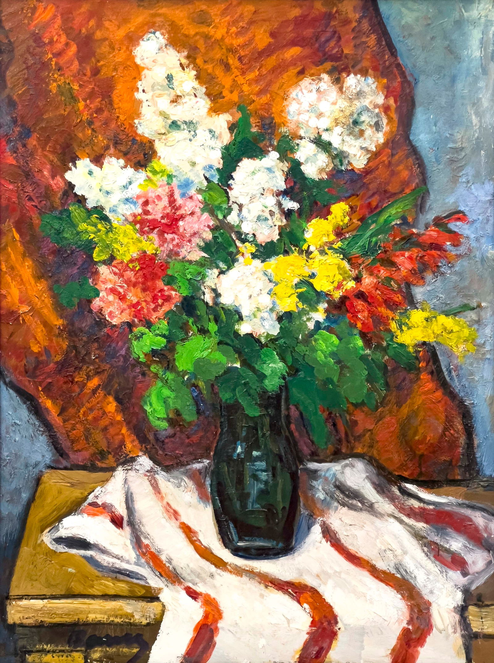 Albert Bela Bauer - Untitled (Vase of Flowers) (1 of 4)