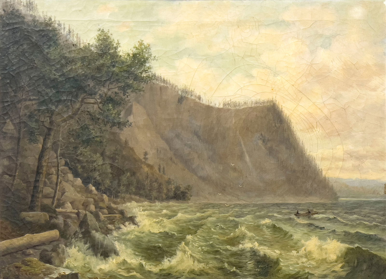 Artist Unknown - Palisades Mountain Painting (1 of 4)