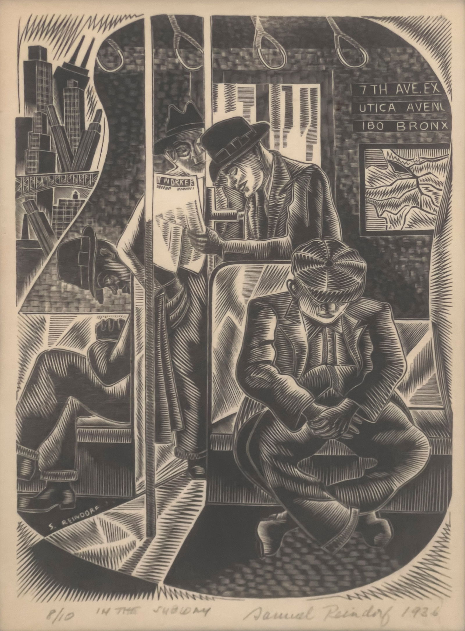 Samuel Reindorf - In the Subway (1 of 4)