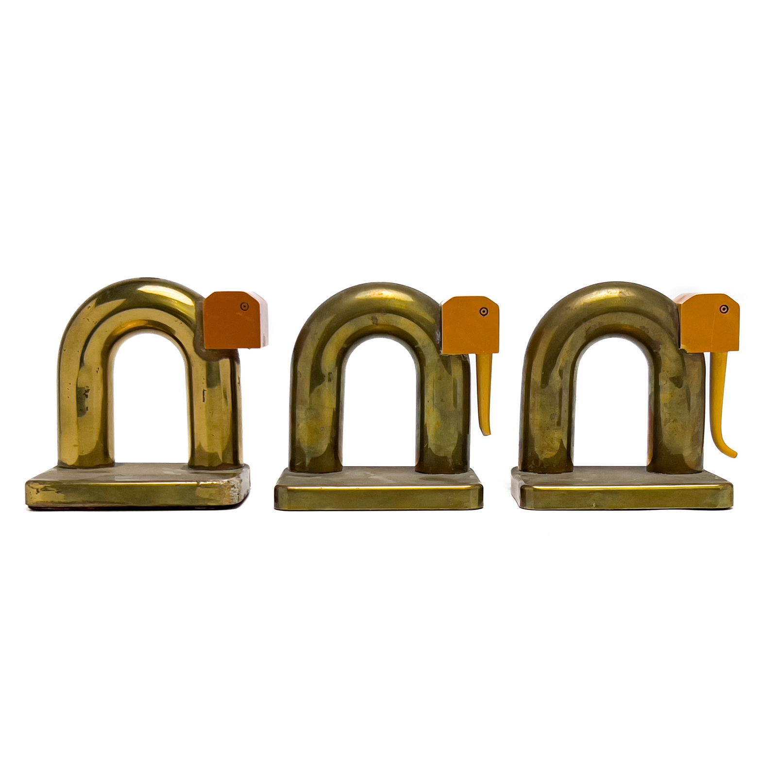 Walter von Nessen - Chase Elephant Bookends, Group of 3 (1 of 5)