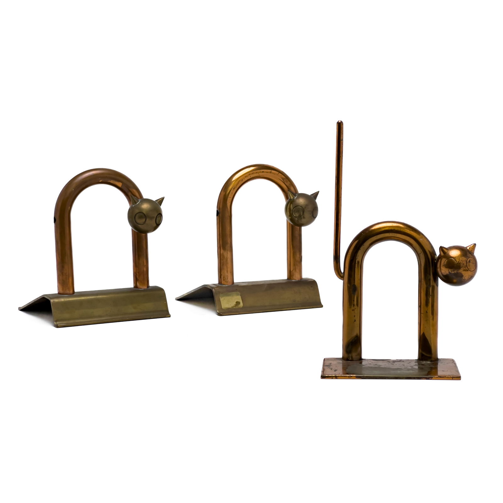 Walter von Nessen - Chase Cat Doorstops and Bookend, Group of 3 (1 of 5)