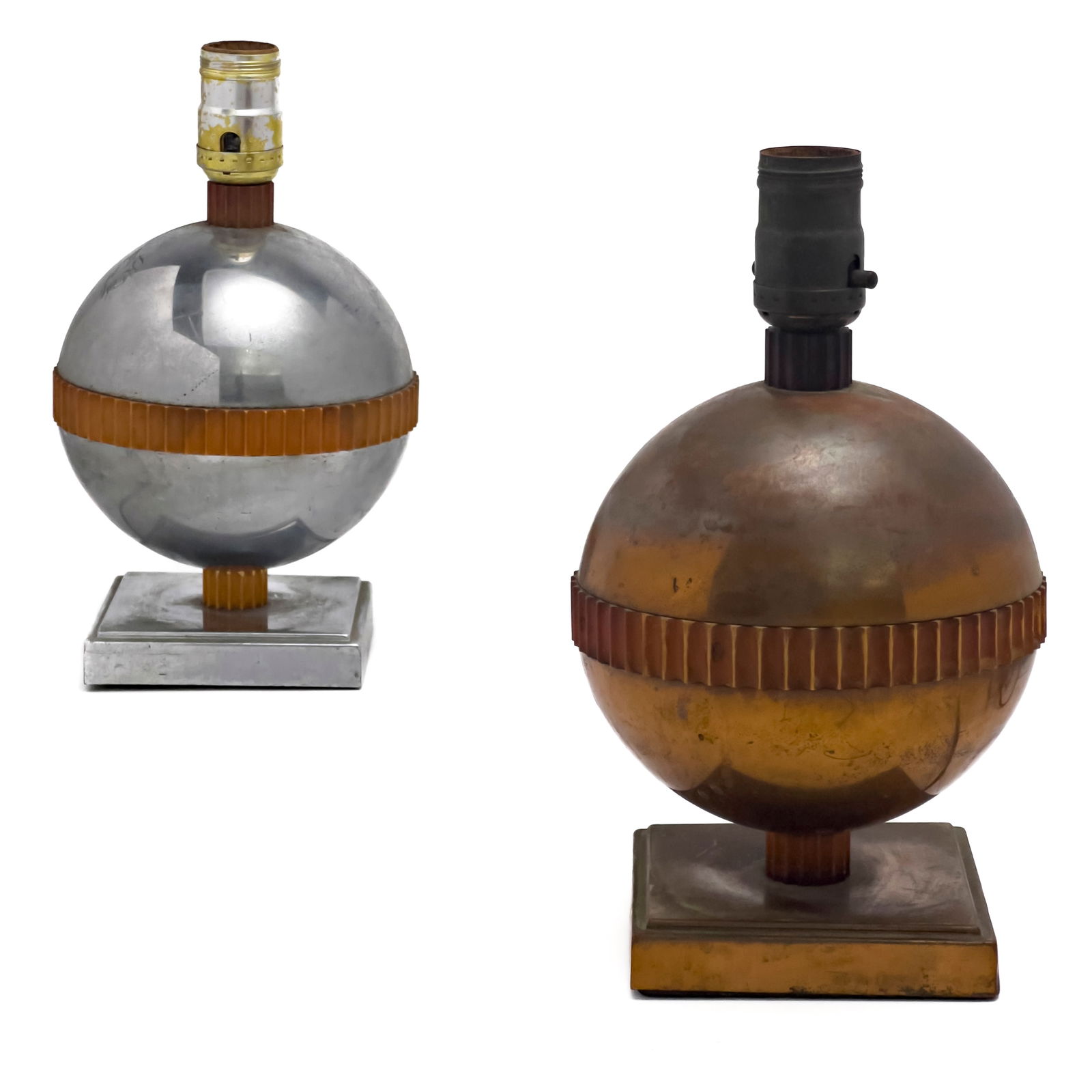 Walter von Nessen - Planet Lamps, Near Pair, (1 of 13)