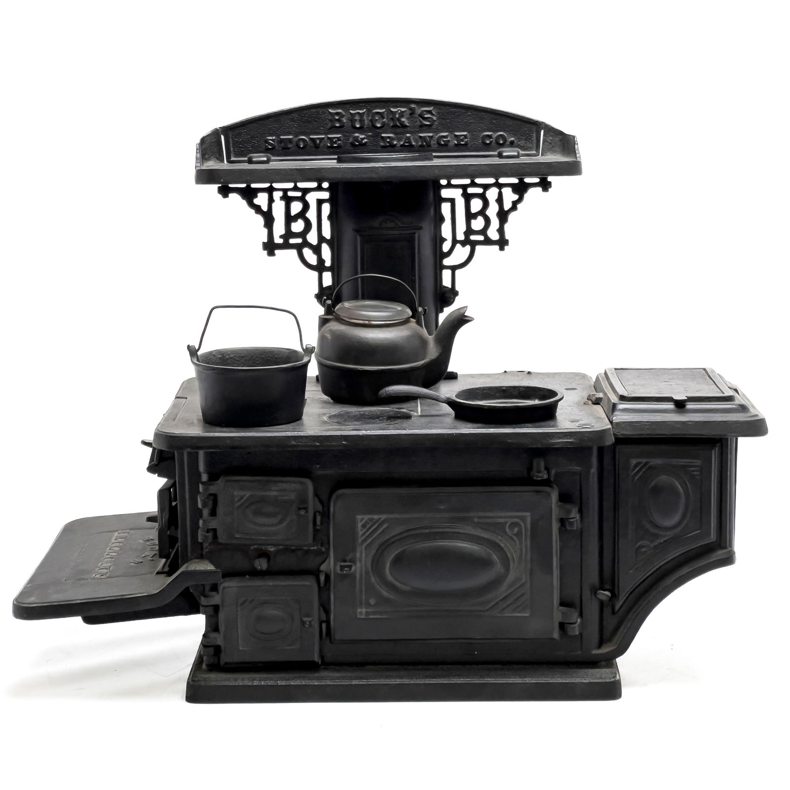 Bucks Stove AND Range Co. Brilliant Salesman Sample Stove (1 of 7)