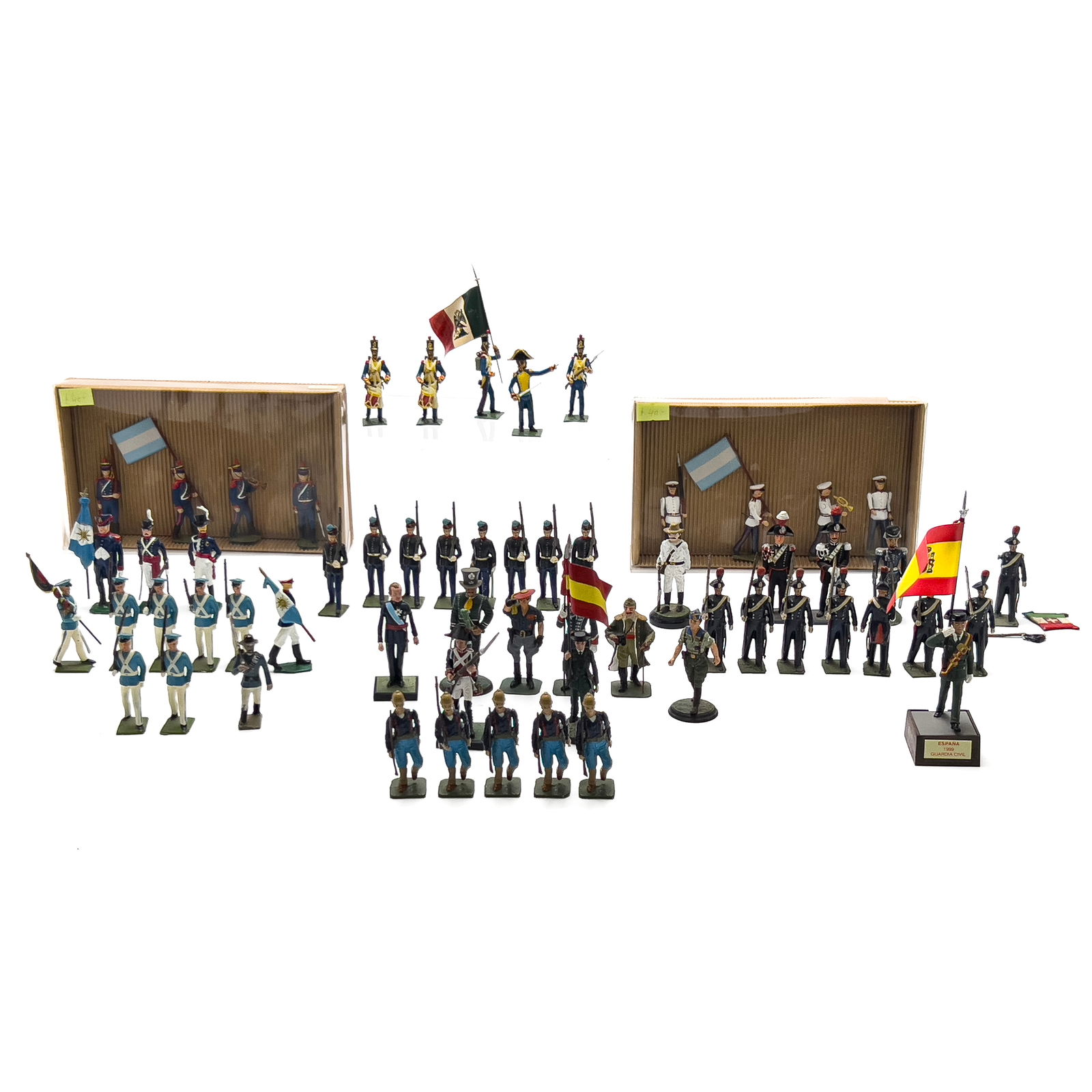 Collection of Primarily Spanish, Italian, and Latin American Toy Soldiers, Group of 70 (1 of 4)